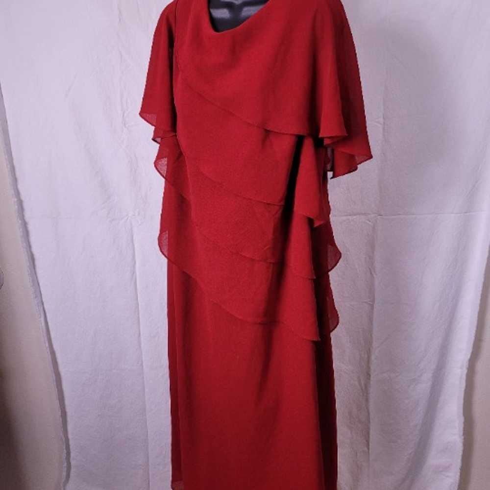 Karls Korner Womens Size 20 W Red Dress - image 2