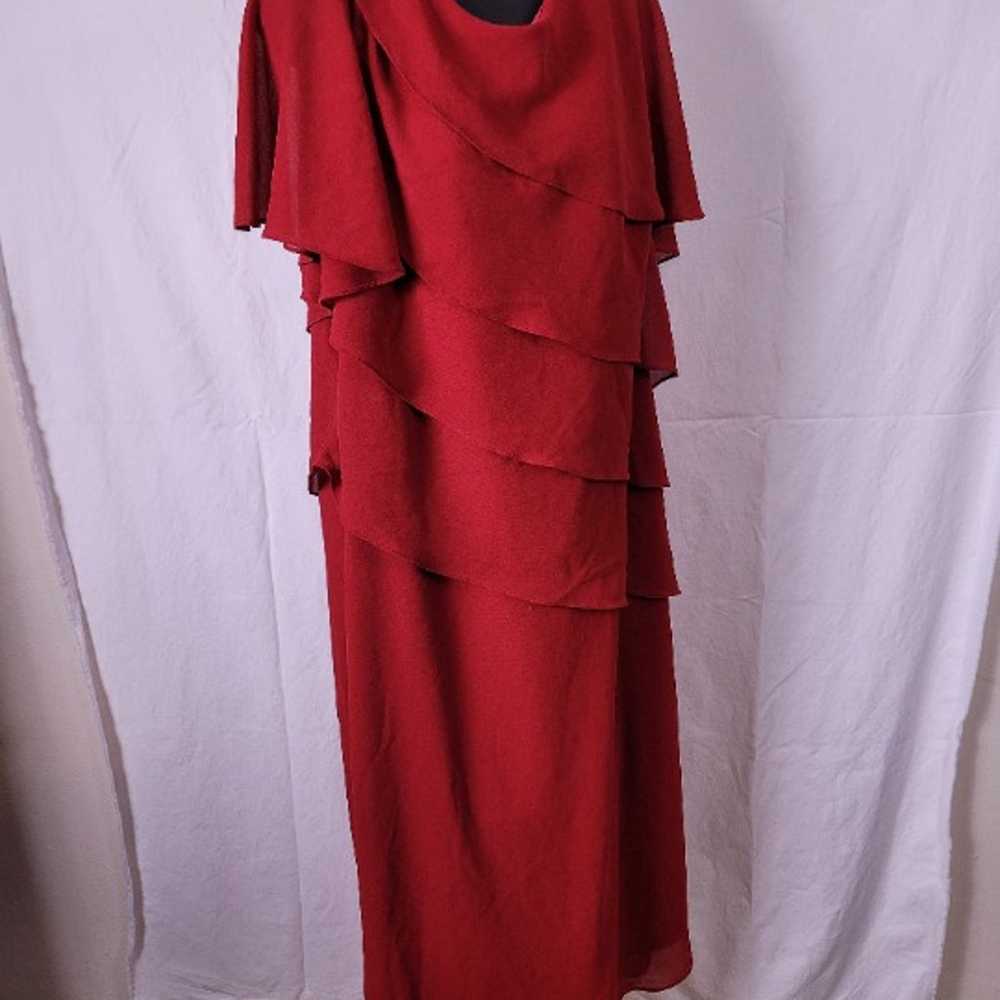 Karls Korner Womens Size 20 W Red Dress - image 3