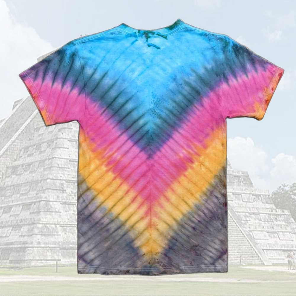 Azteca tie-dye t-shirt - image 2