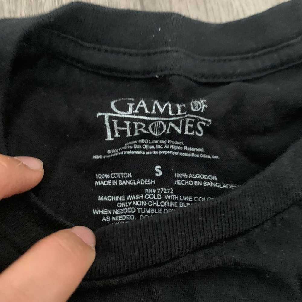 Game of thrones unisex T-shirt size Smal - image 3