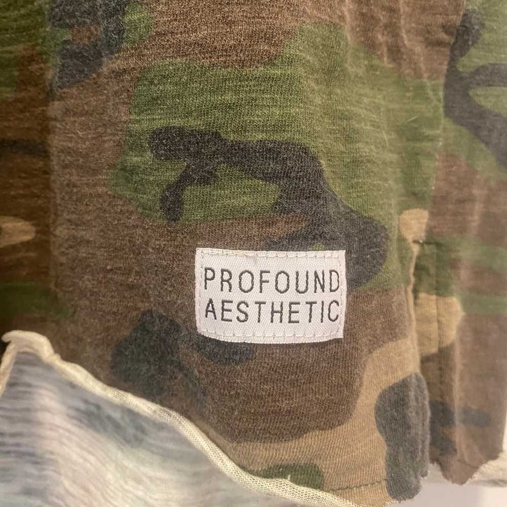 Profound Aesthetic Camo Camouflage Shirt Medium - image 2