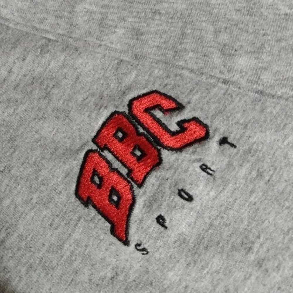 Vintage Bugle Boy Collegiate Sport T-Shirt Hoodie - image 4