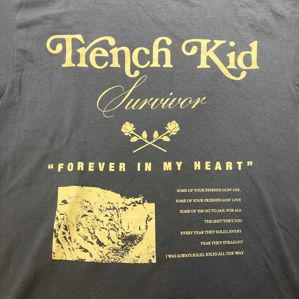Lil tjay t-shirt, the trench kid, official mercha… - image 2