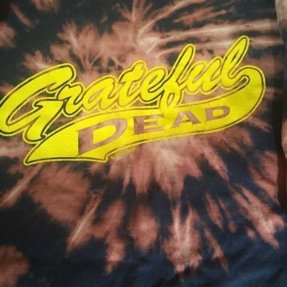 Vintage Grateful Dead Logo Tie Dye T-Shirt - image 3