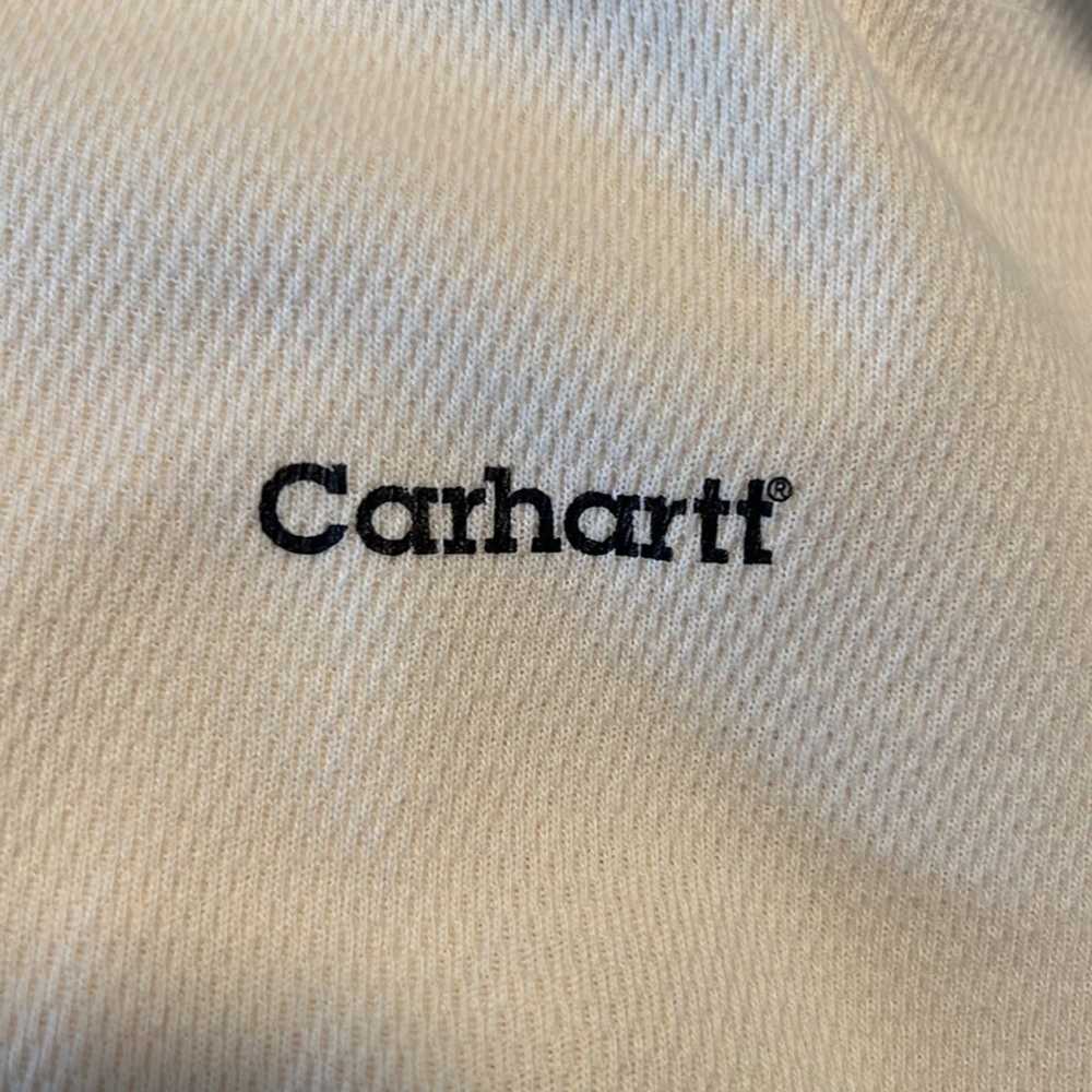 Carhartt Thermal Long Sleeve Shirt USA Made Off W… - image 9