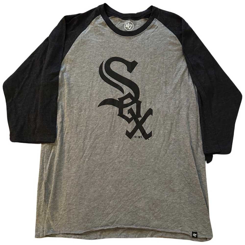 47’ Brand Chicago White Sox Raglan 3/4-Sleeve T-S… - image 1