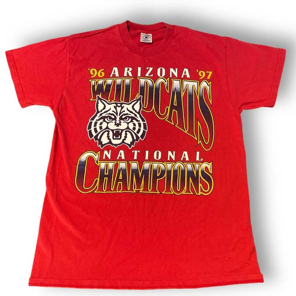 Vintage Arizona Wildcats T Shirt National Champs … - image 1