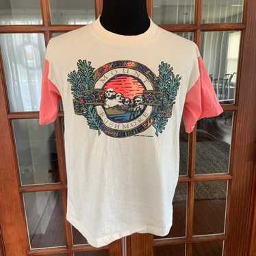 Vtg 90's NOS Mount Rushmore T - image 1