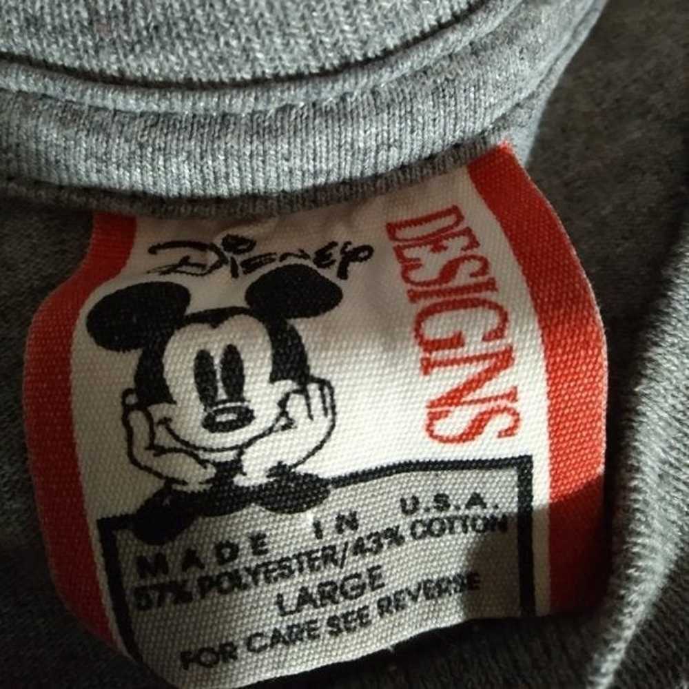 Vintage Mickey Mouse Classic Disneyland Logo T-Sh… - image 4