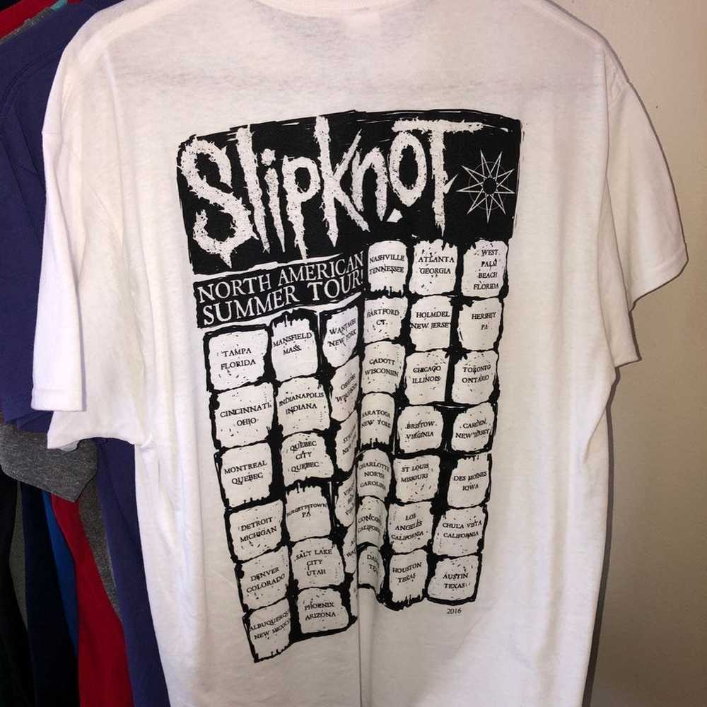 Slipknot concert Shirt 2016 Tour - image 6