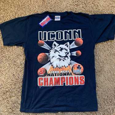 Vintage UConn Basketball 1999 Championship Shirt … - image 1