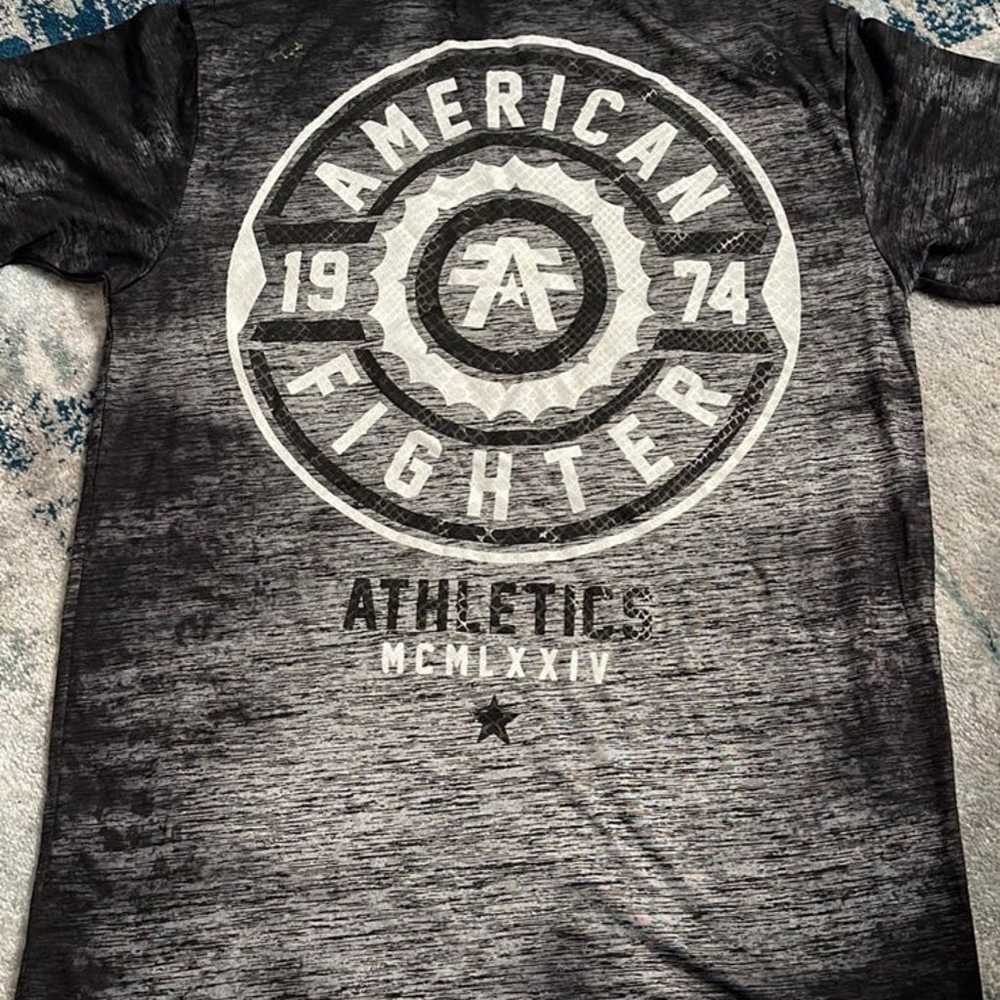 AMERICAN FIGHTER BLACK SHORT SLEEVE SIZE LARGE - image 8