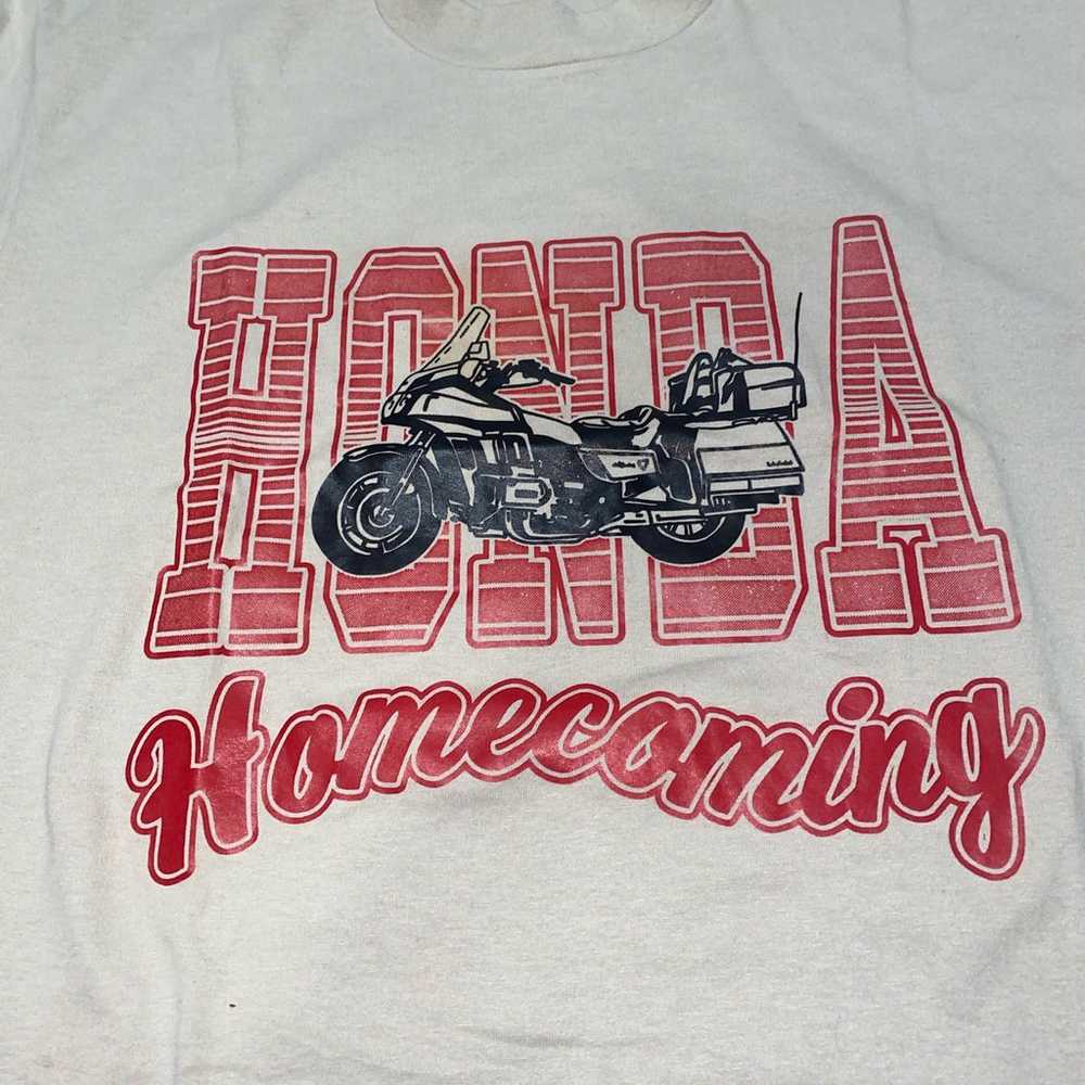 Vintage 90s Honda Motorcycle Tee - image 2