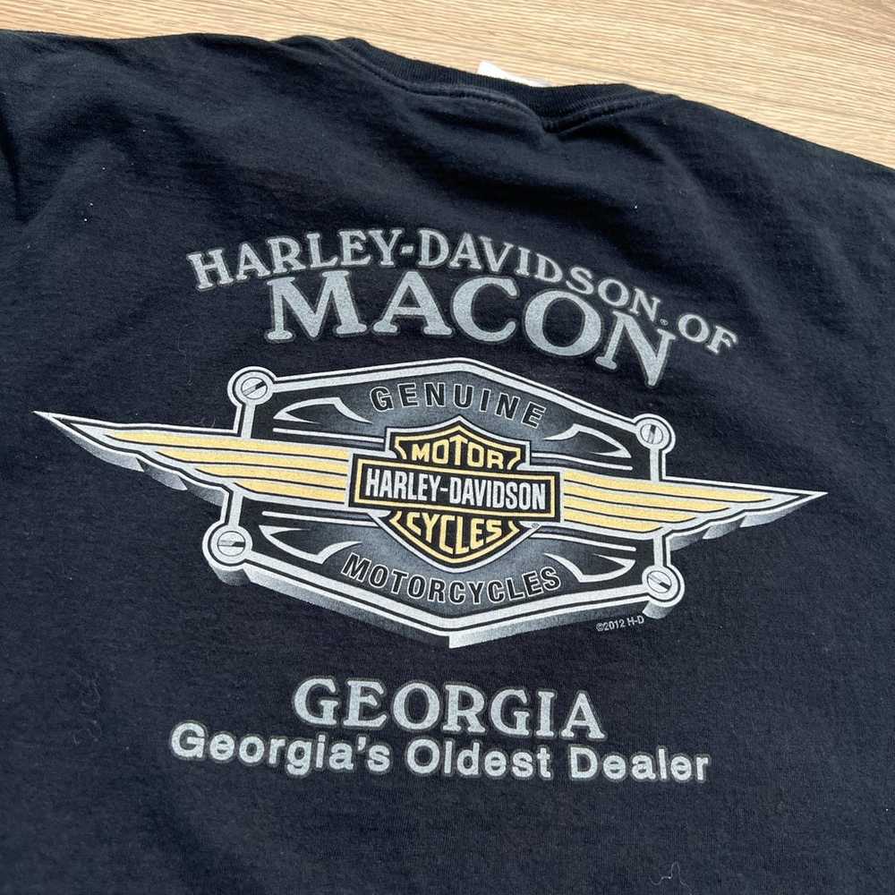 Vintage Harley Davidson Clown Shirt - image 4