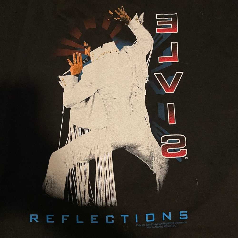 VTG 2002 Elvis Reflections Shirt - image 4
