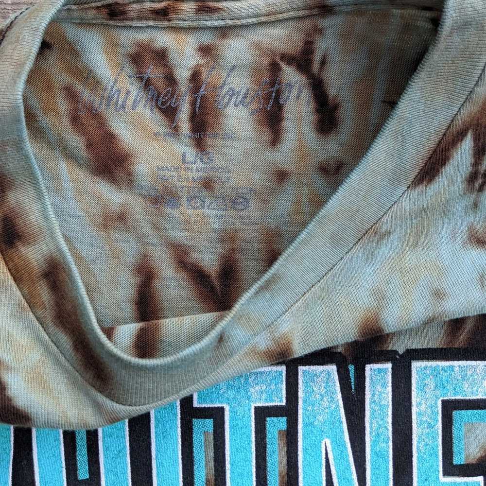 Whitney Houston tie-dye t-shirt - image 4