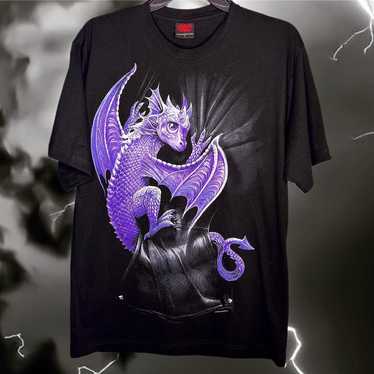 Young cute purple Attached Dragon Shirt!!! - image 1
