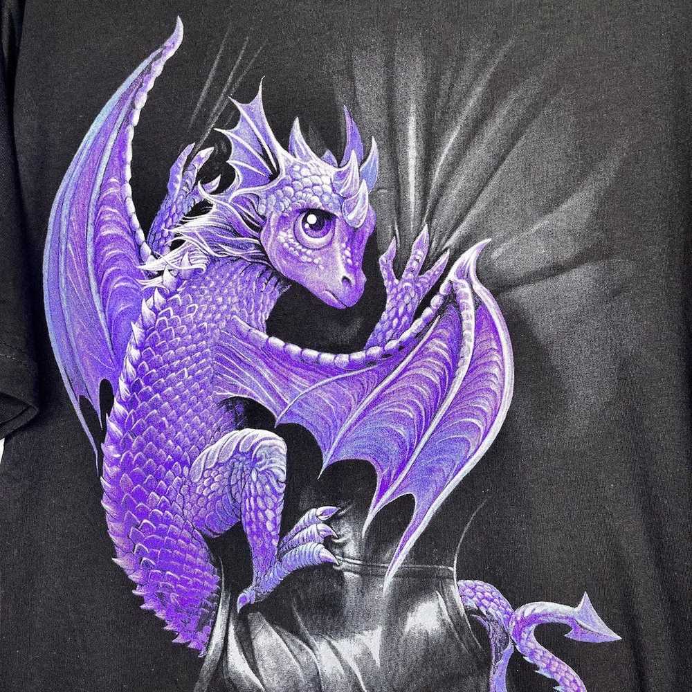 Young cute purple Attached Dragon Shirt!!! - image 2