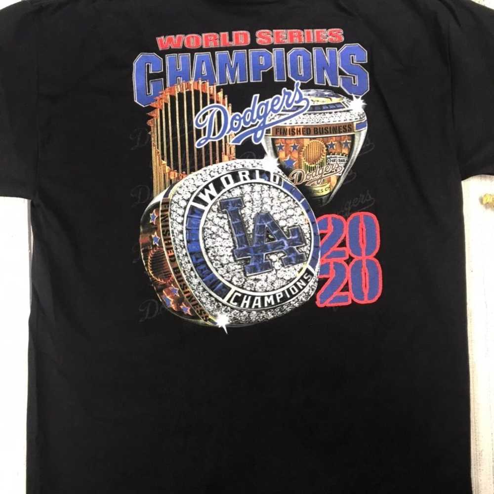On hold Dodgers 2020 championship t-shirt Large - image 3