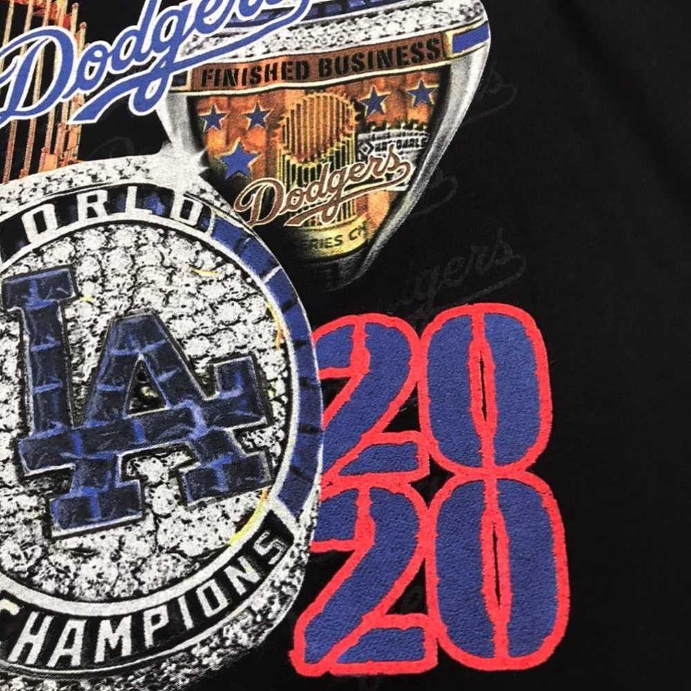On hold Dodgers 2020 championship t-shirt Large - image 6