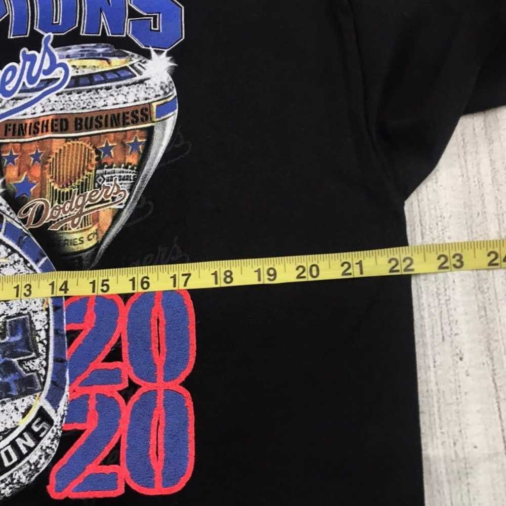 On hold Dodgers 2020 championship t-shirt Large - image 8