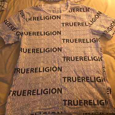 True Religion All-Over Logo Shirt