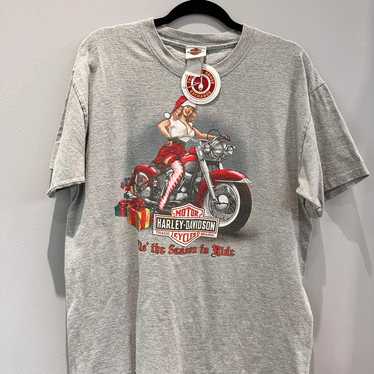 Harley Davidson Christmas tee