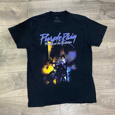 Prince Purple Rain Mens T Shirt - L Black - image 1