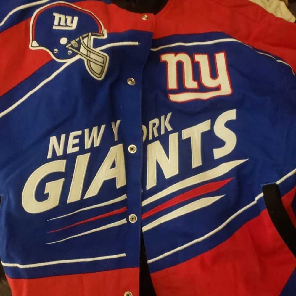 NFL NEW YORK Giants wool coat - image 8