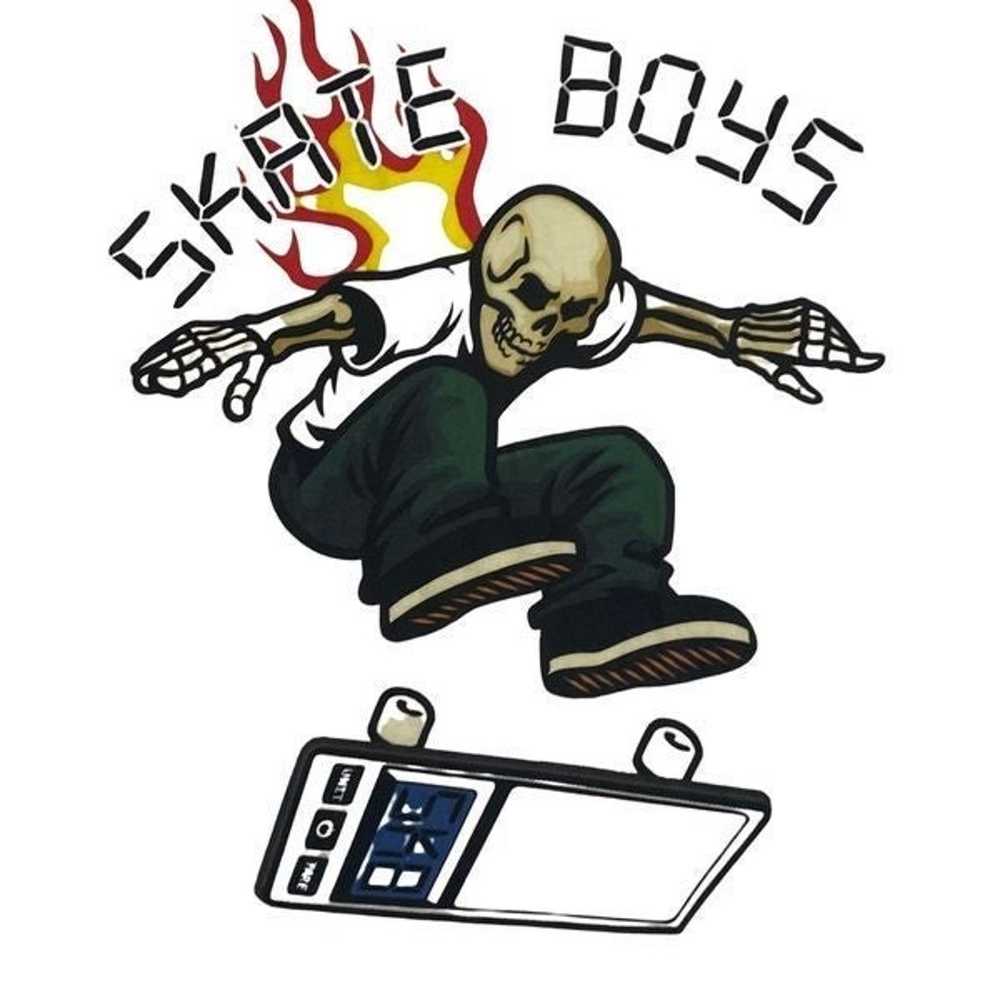 Finetex Men's Skate Boys White Size XL T-Shirt NW… - image 3