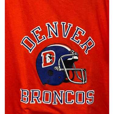Vintage 80s Denver Broncos T-Shirt - New Conditio… - image 1