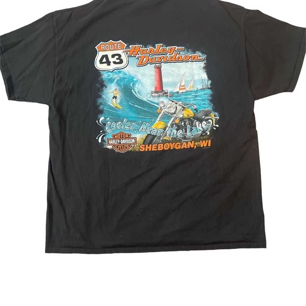 Harley Davidson Tasmanian Devil shirt - image 2