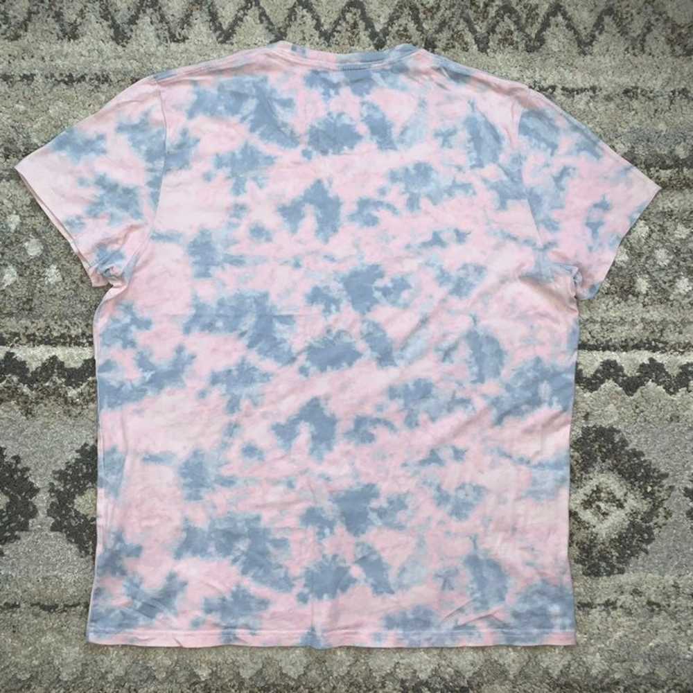 Hollister Free To Be Me Pink Blue Short Sleeve Sh… - image 2