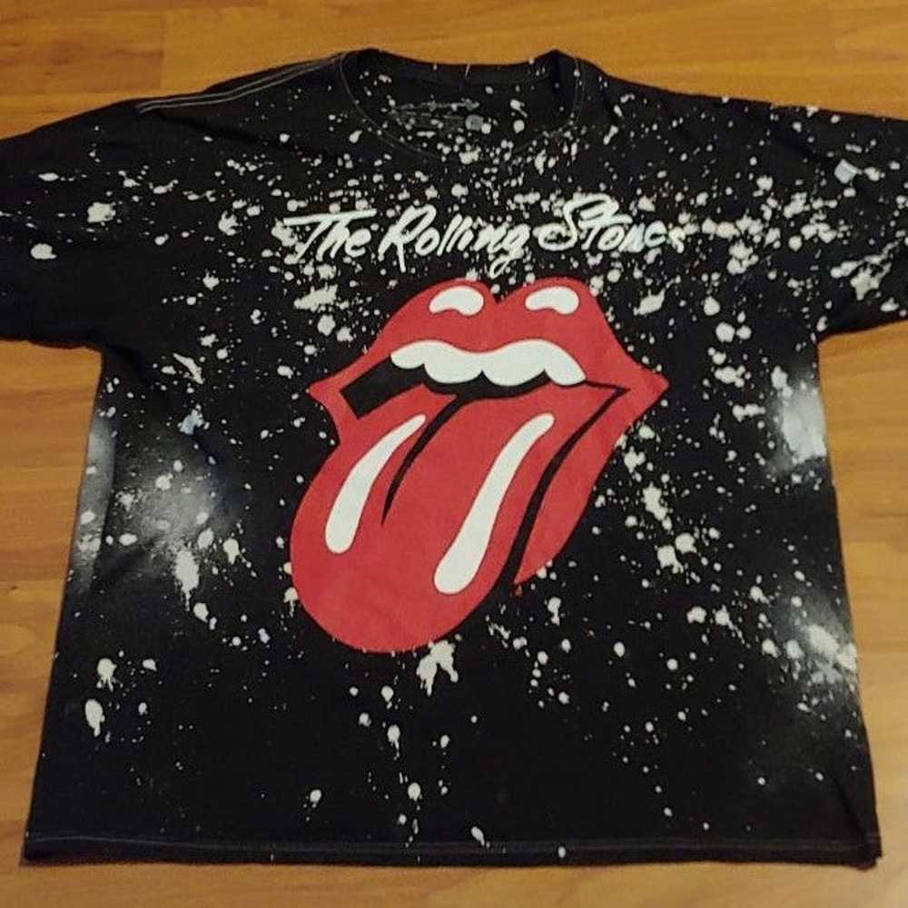 The Rolling Stones 2017 Paint Splatter T - image 4