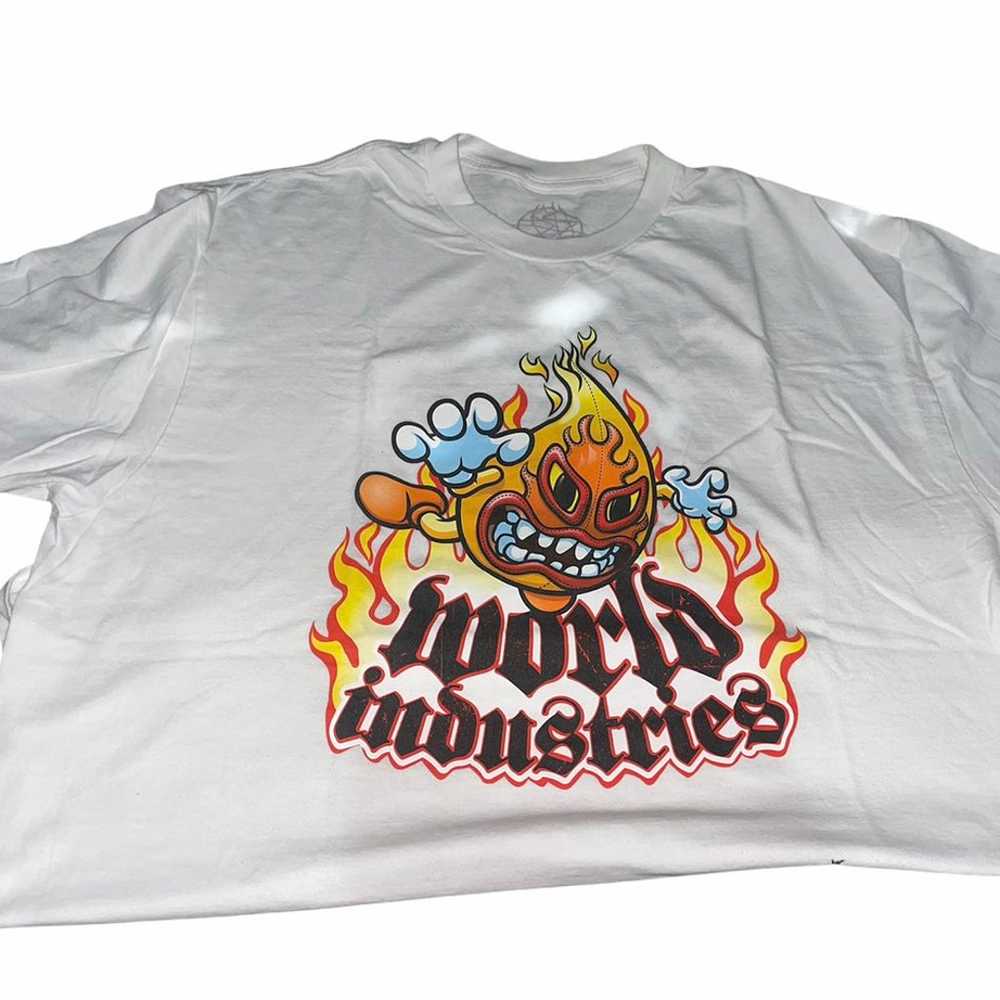 world industries tshirt - image 1