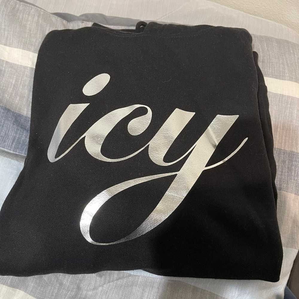 XL Saweetie "icy" hoodie (black) - image 1