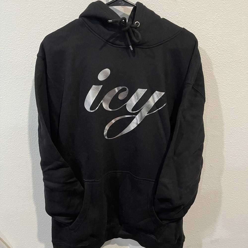 XL Saweetie "icy" hoodie (black) - image 2