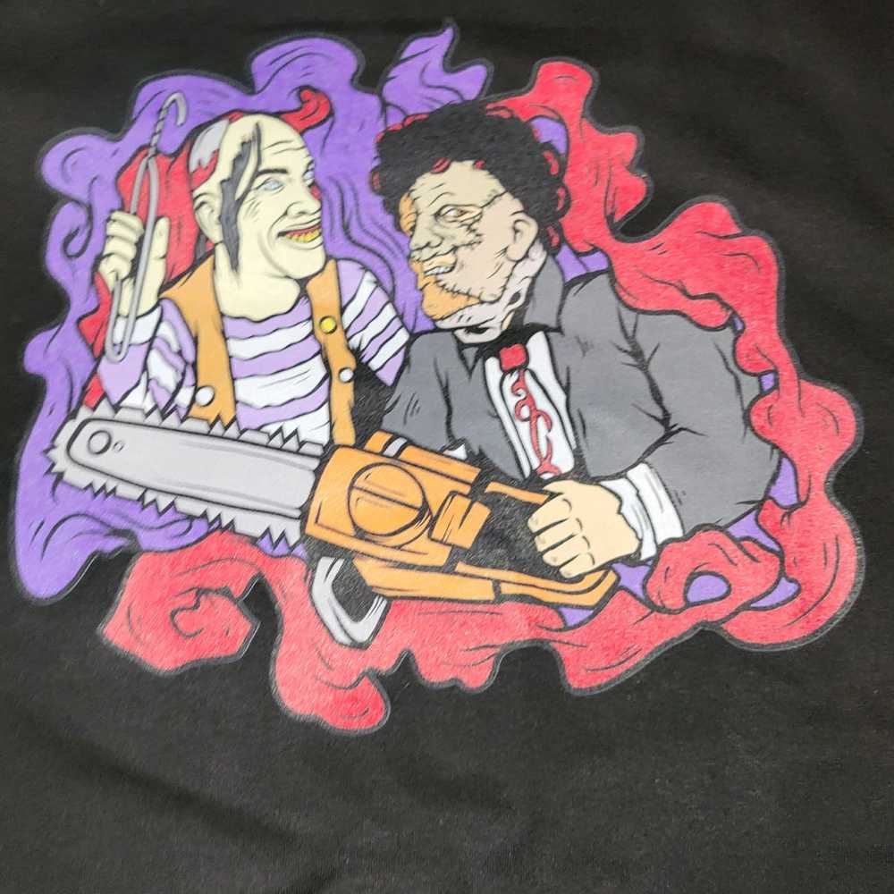 Braindead Customs Chop Top Leatherface t-shirt si… - image 2