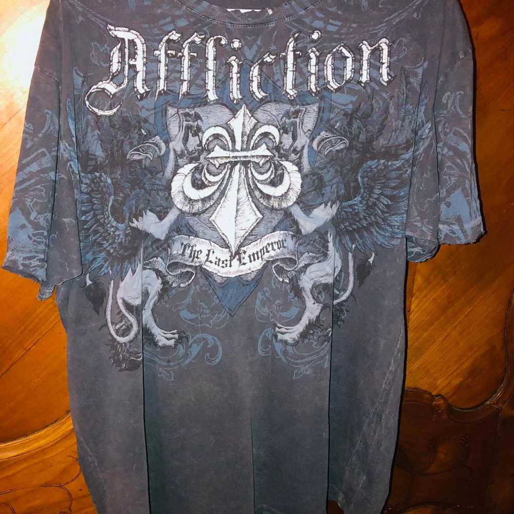 Affliction printed shirts for men - image 2