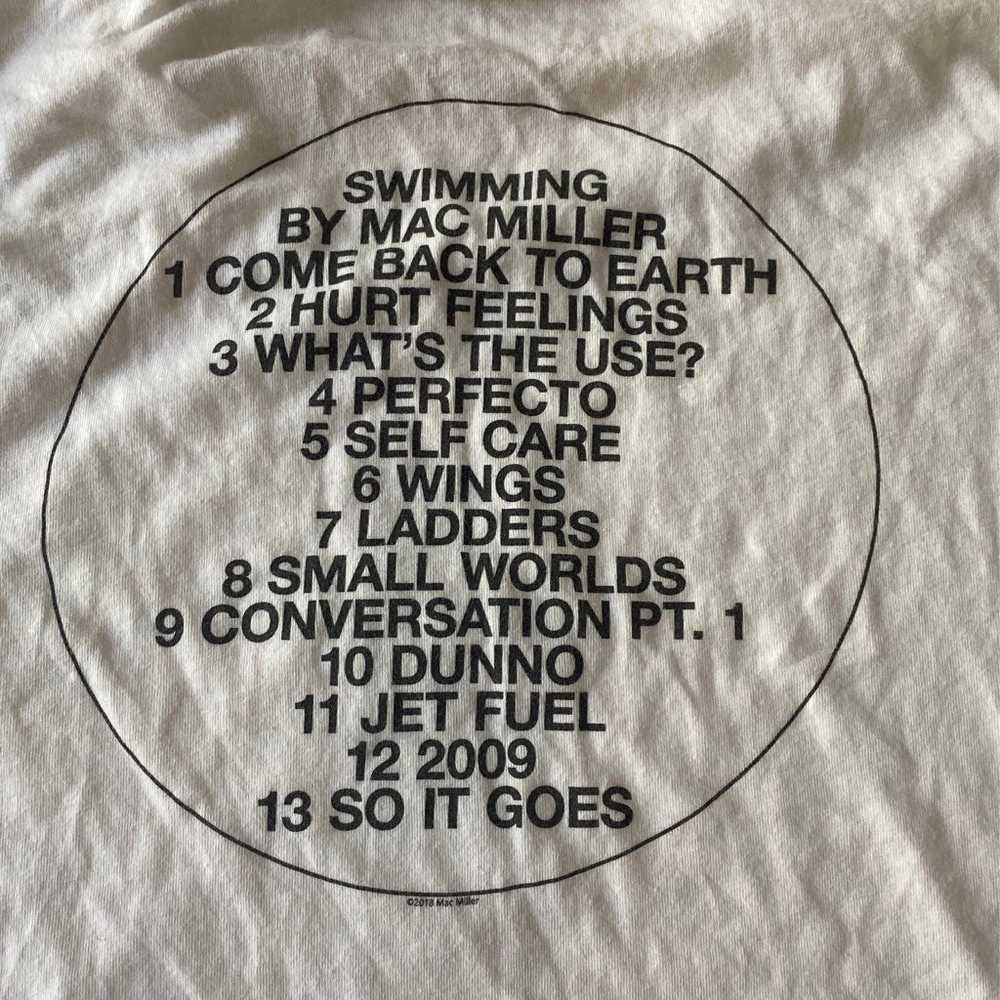 Mac Miller Swimming Album T-Shirt (vintage) - image 5