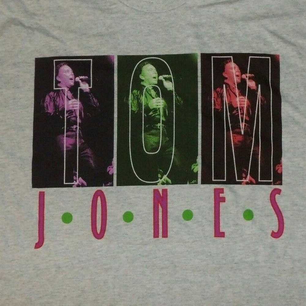 vintage Tom Jones World Tour t shirt - image 1