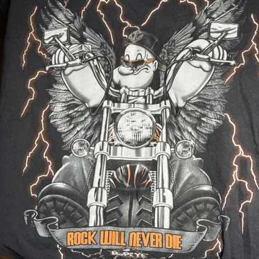 Rock/hip-hop/biker T-shirt - image 1