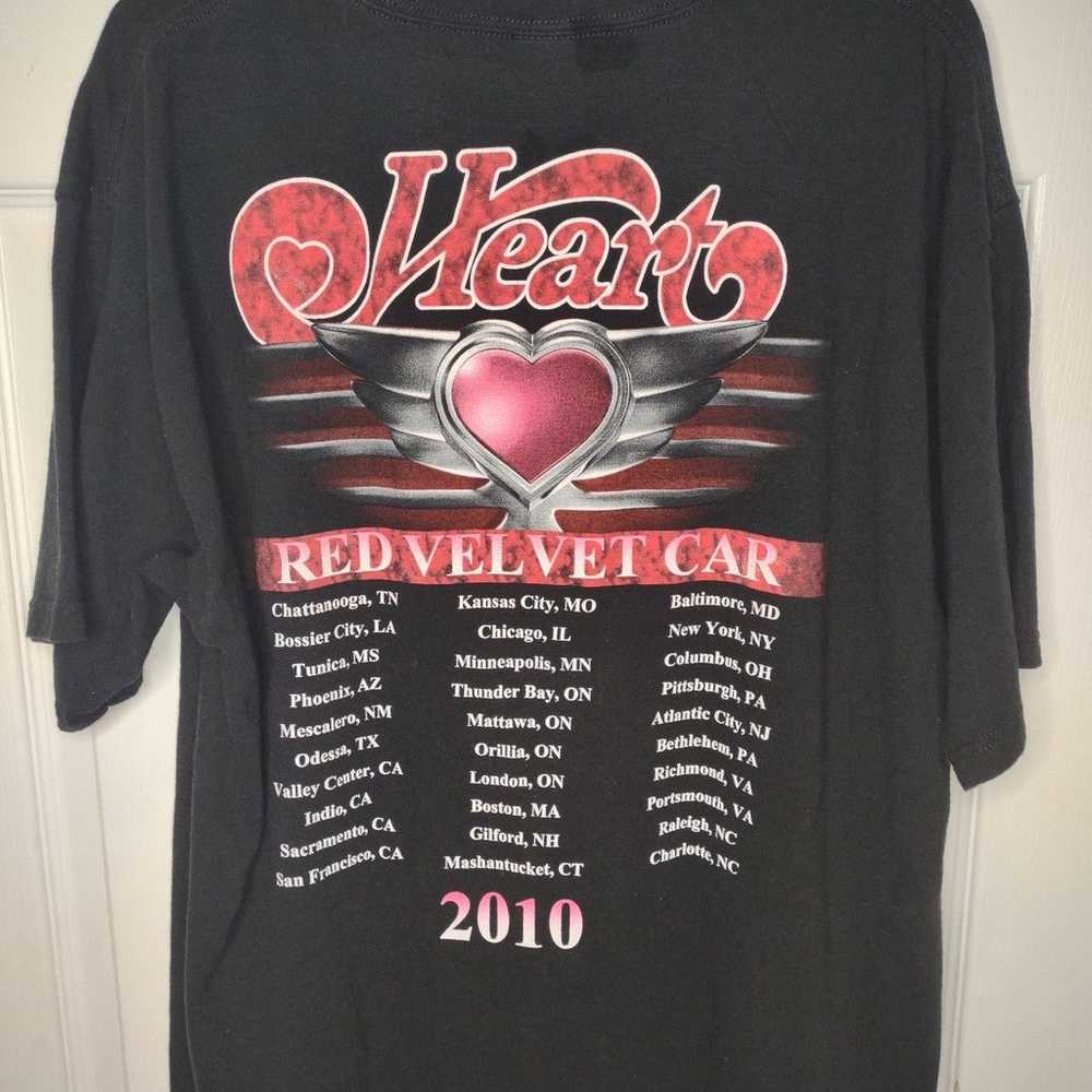 Heart Red Velvet Car Canada 2010 t-shirt tour con… - image 5