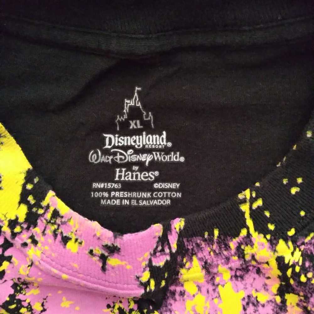 MICKEY MOUSE Disney Art Tee Shirt XL EX+ - image 4