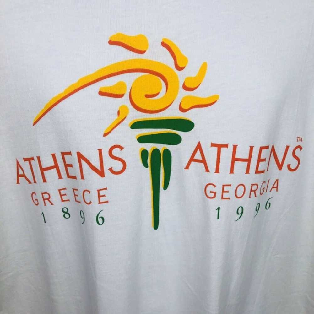 Vintage T Athens GA Athens 1996 Greece - image 4