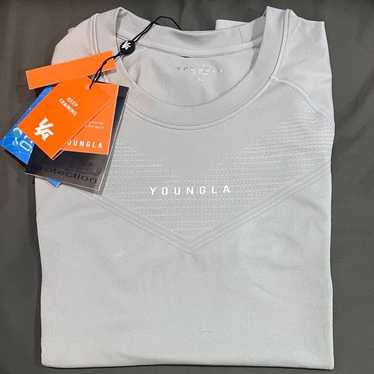 YoungLA Men's Short Sleeve Compression Shirt
