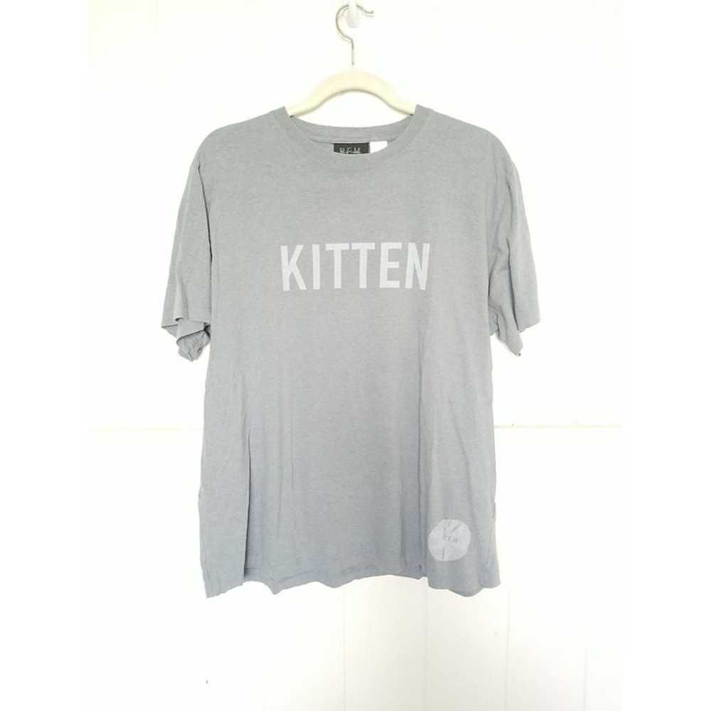 R.E.M. x PAUL SMITH KITTEN GRAPHIC SPELL OUT Shor… - image 1