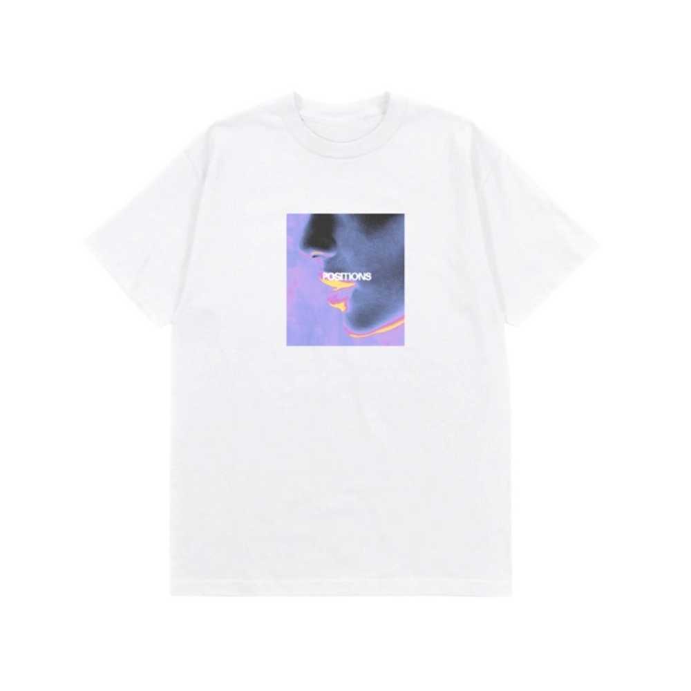 Ariana Grande Positions “Thermal Face” White T-Sh… - image 8