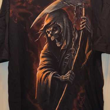 Grim reaper vintage Halloween shirt 3xl - image 1