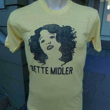 1980s Bette Midler Single Stitch Shirt (C) Licens… - image 1